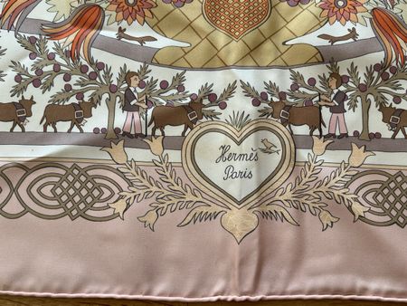 Hermès Seidentuch, Vintage Original! Sehr guter Zustand! 