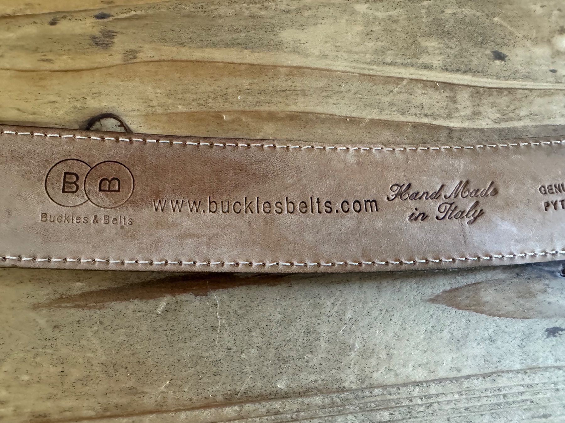 Cinture: Buckles Belts Python Ledergürtel, Dunkelblau 101 wie NEU – Nuovo (secondo la descrizione) da Meiringen venduto da luanik 3