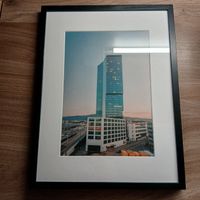 Gerahmtes Foto vom Prime Tower Zürich - Blickfang!