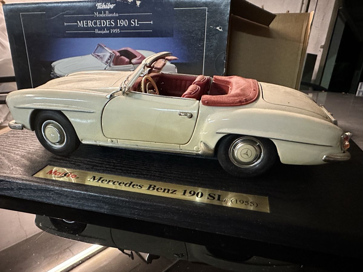 Mercedes-Benz Modellini d'auto: Mercedes 190 sl 1955 Oldtimer classic Cabrio – Nuovo (secondo la descrizione) da Reinach AG venduto da rares75 2