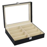 Brillenbox Sonnenbrillen Box 8 Fächer