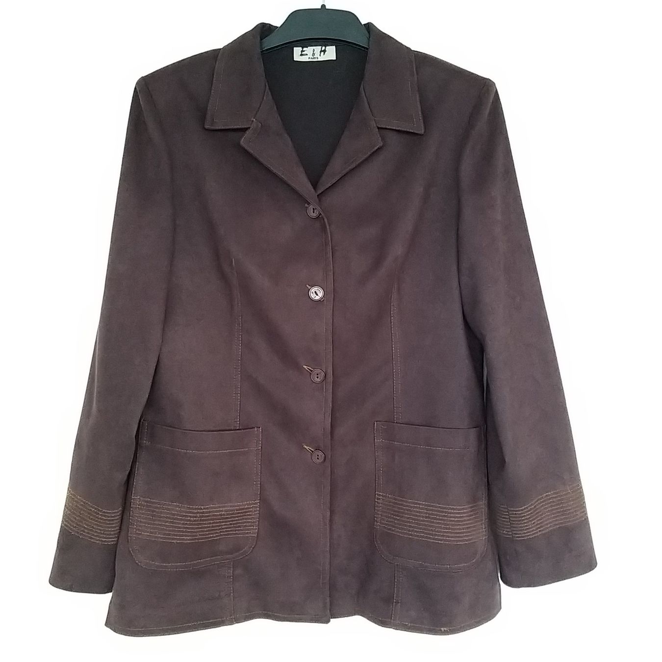 Giacche: Veste/Chemise imitation cuir daim – Usato da Onnens VD venduto da Bleuet06