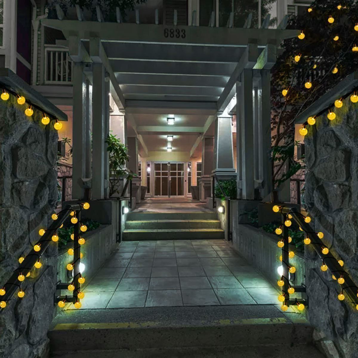 Ghirlande e barre luminose: Außen Solar Garten Lichterkette 30 LEDs – Nuovo (secondo la descrizione) da Thun venduto da Laoye 7