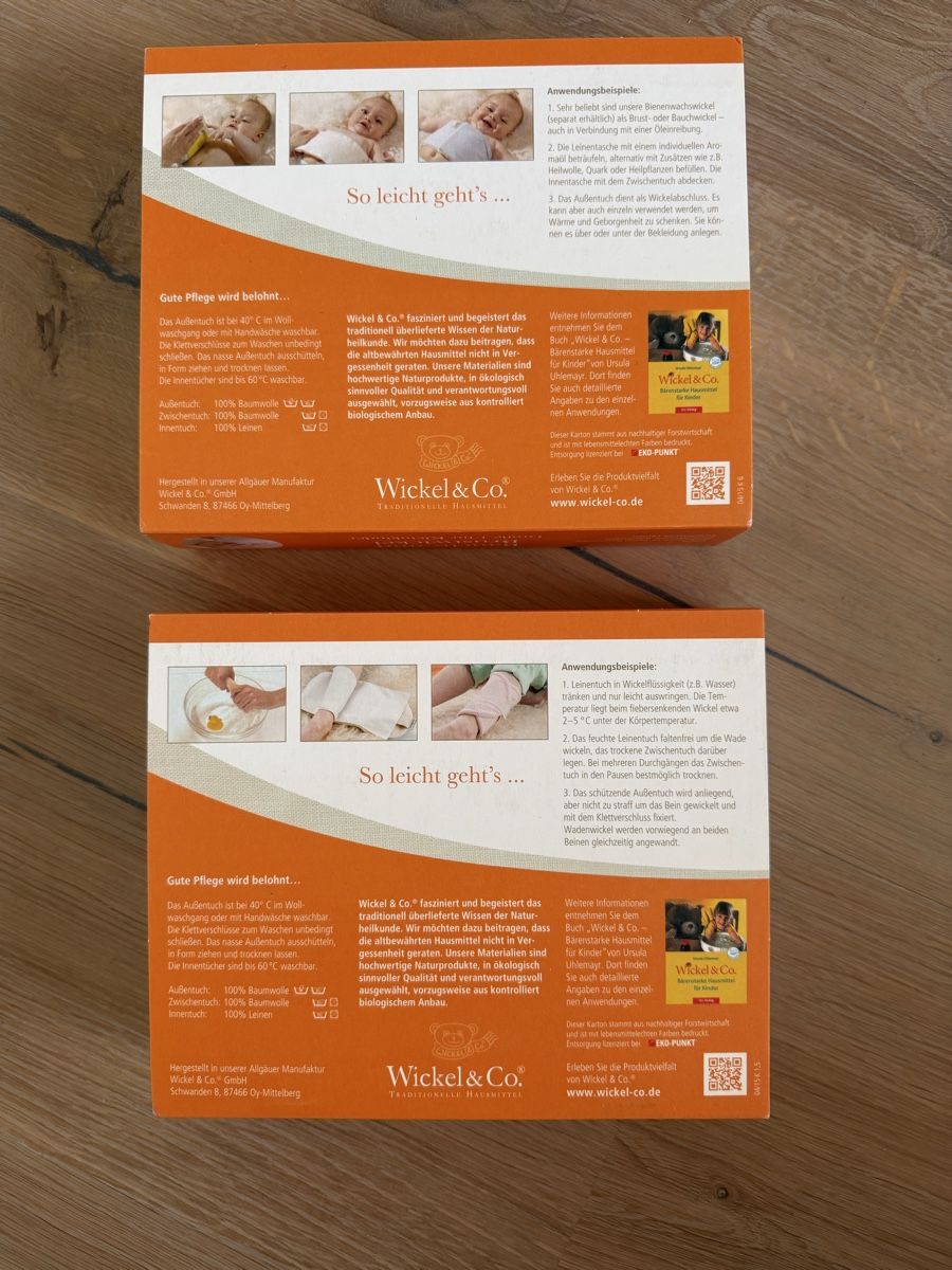 Altro per la cura del corpo: Brust- Bein und Bauchwickel Kleinkind – Nuovo e nell'imballaggio originale da Bern venduto da wit_9rjw 3
