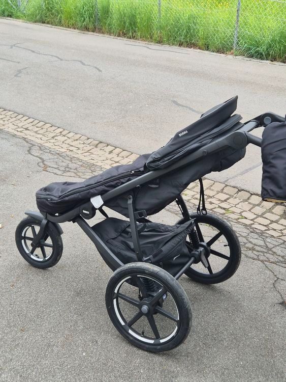 Thule Carrozzine: Thule Urban Glide 3 Black on Black – Usato da Rotkreuz venduto da Geniuz1 6