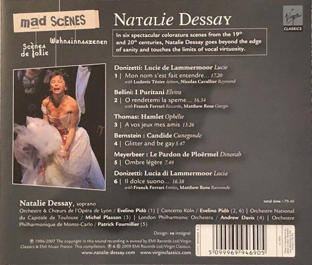 CDs: Natalie Dessay - Mad Scenes – Gebraucht aus Grüningen von azulamarillo 1