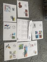 Enveloppes affranchies illustrées par 7 pièces, France 2020
