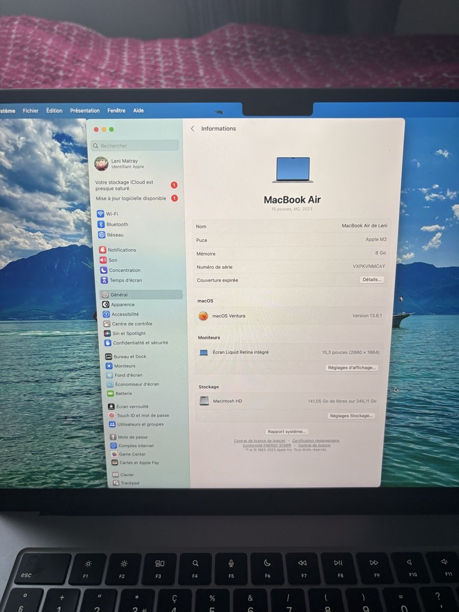Apple Notebooks: Mac book air 15 pouces 2023 – Neu (gemäss Beschreibung) aus Villars-sur-Glâne von len_blr2 6