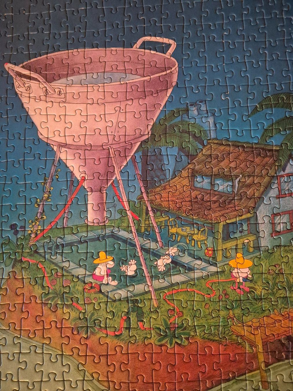 Heye Puzzle: Mordillo Puzzle "Pool Party" 500 Teile – Usato da Wernetshausen venduto da cmmj2022 3