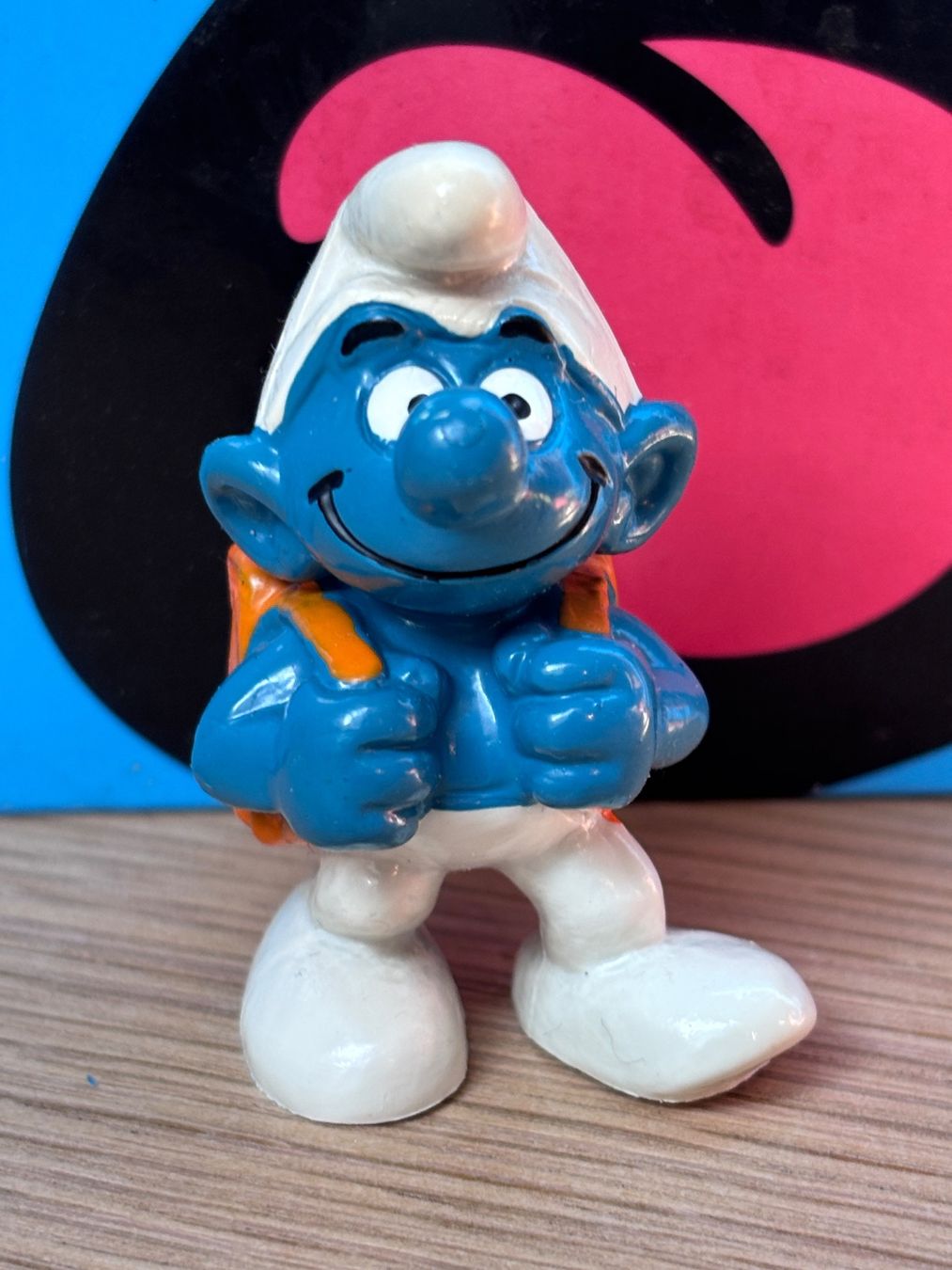 Schleich Statuette: Schüler-Schlumpf – Usato da Lyss venduto da Duckszone