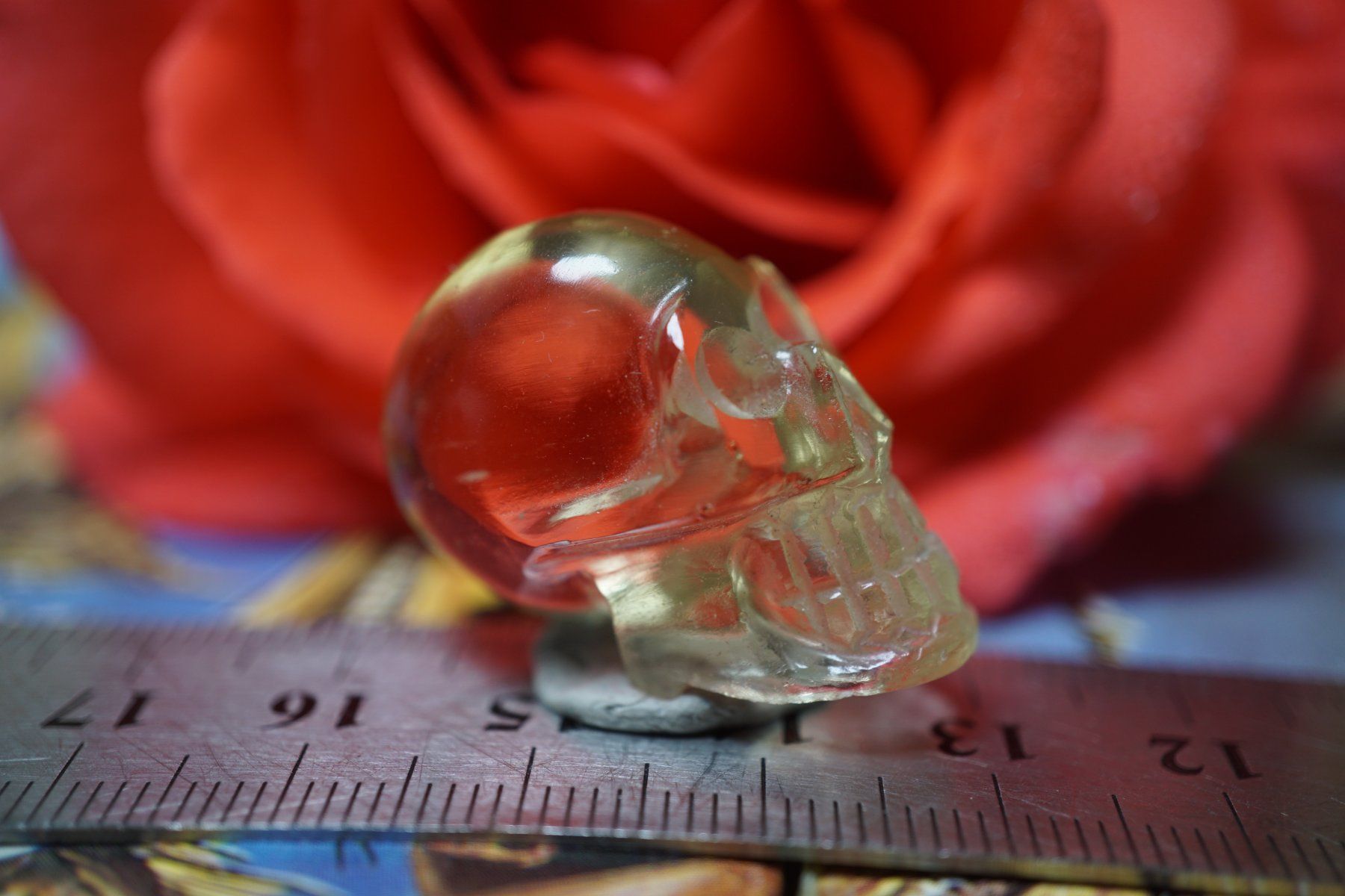 Minerali & Pietre curative: LDG Skull  Libysches  Wüstenglas    30mm – Nuovo e nell'imballaggio originale da Eschenbach SG venduto da topstone 3