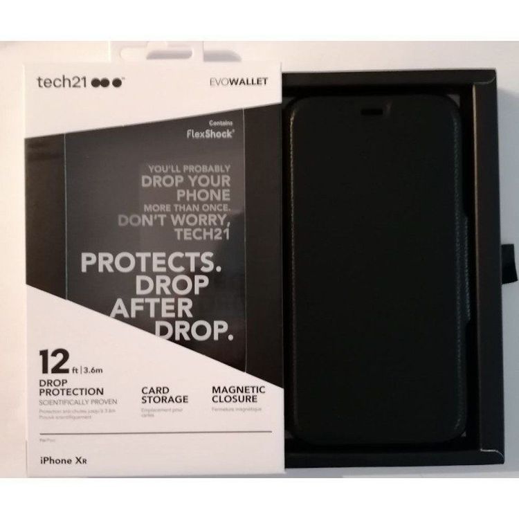 Etui Tech21 Evo Wallet für IPhone XR schwarz Kaufen auf Ricardo