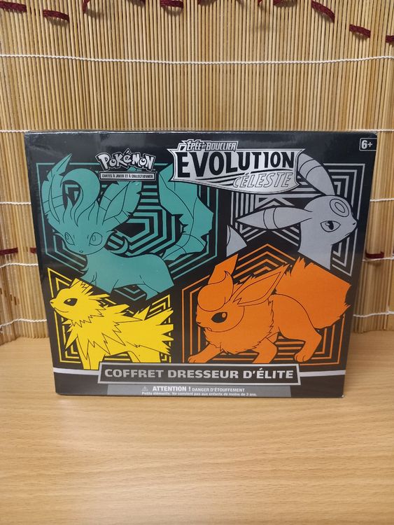 coffret dresseur d'Elite EB07 Évolution Céleste [LUJF] 2021 (Neuf avec ...