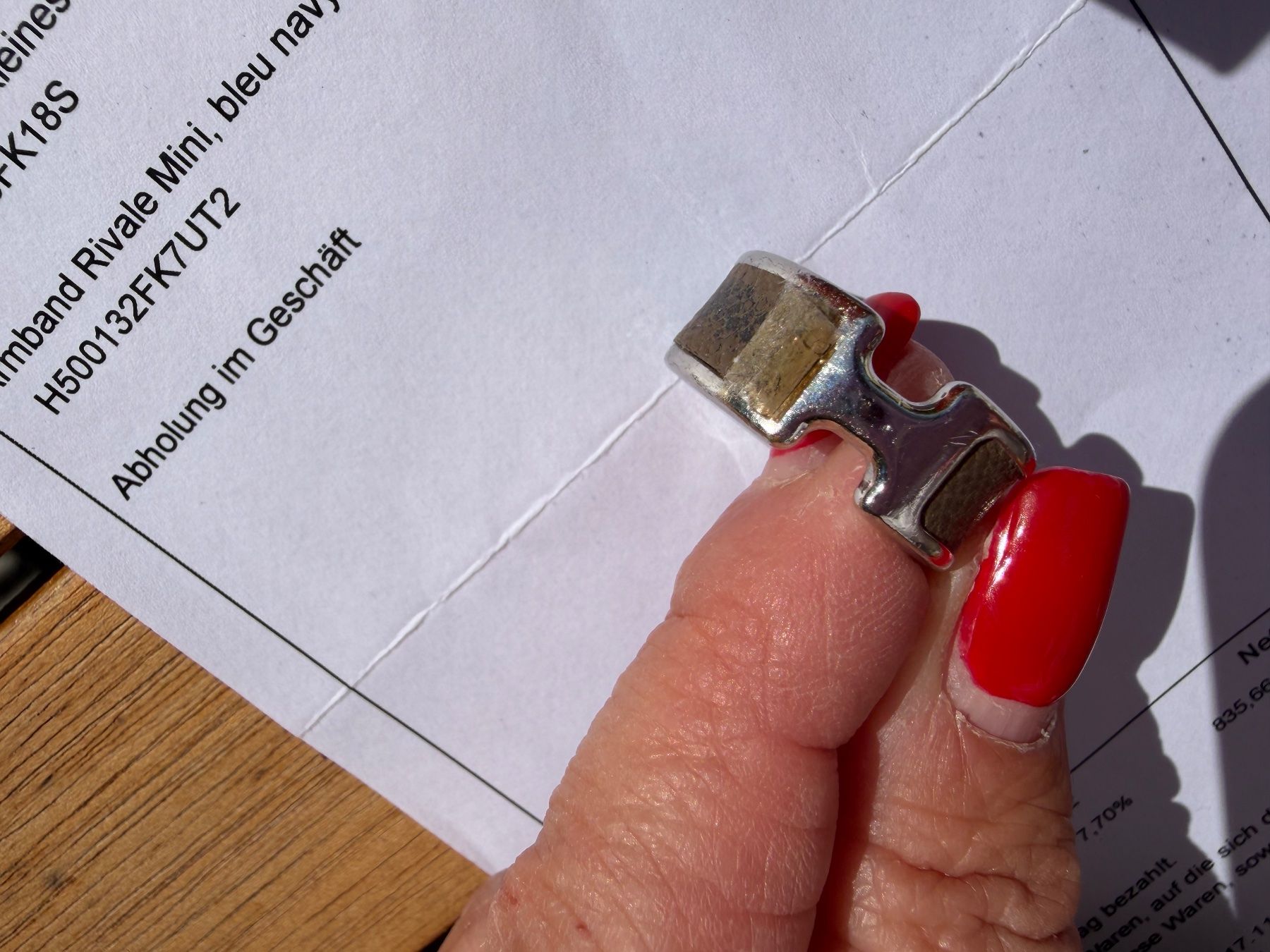 Anelli: Hérmes Ring, Olympe, taupe – Usato da Zürich venduto da Raetselbiene 1
