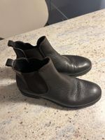 Braune Winter Chelsea Boots Gr. 35, MADE IN ITALY