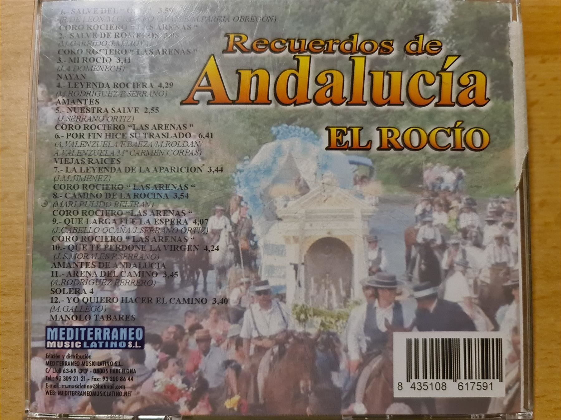 CD: Recuerdos de Andalucía – Usato da Dintikon venduto da Vexi 1