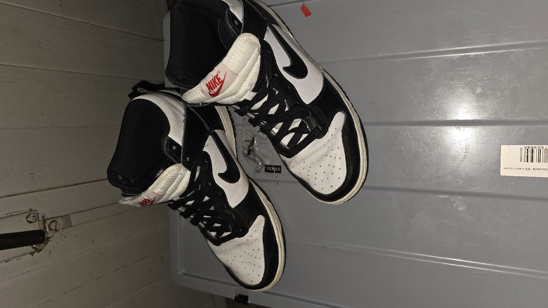 Nike Herrenschuhe: Nike Dunk High Retro Schwarz/Weiss Gr. 40 – Gebraucht aus Amriswil von Trendymarkt 2