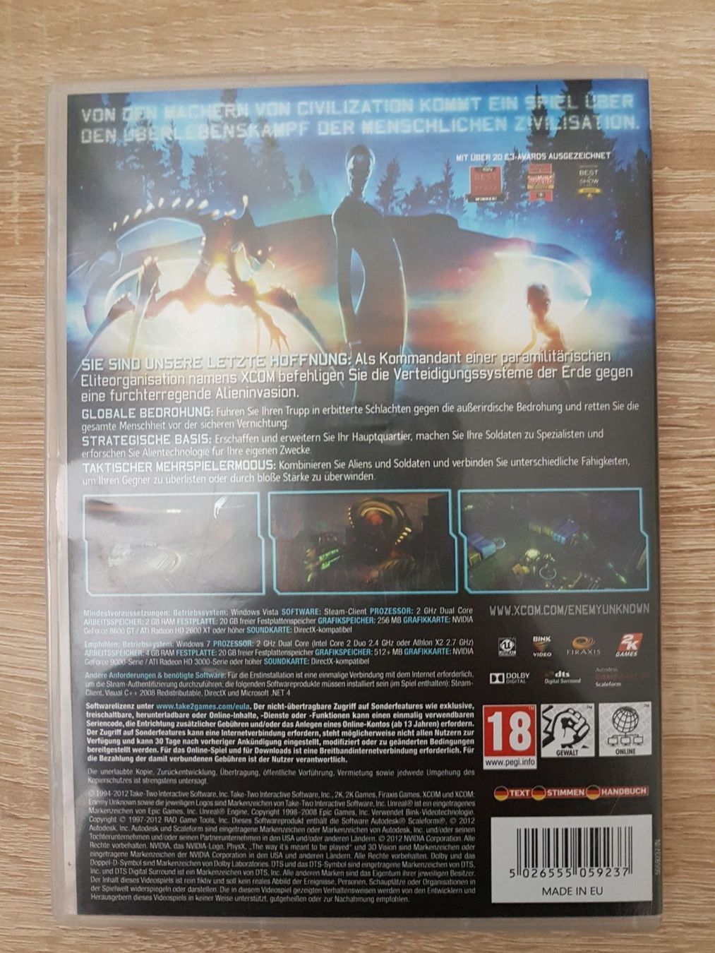 Giochi: XCOM: Enemy Unknown (2DVD) - PC – Usato da Carouge GE venduto da Franllo 1