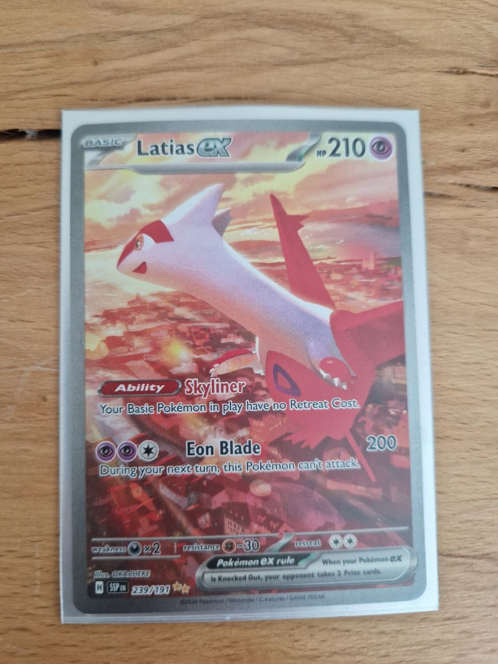Cartoline: Latias EX 239/191 – Usato da Goldach venduto da Napoleon_1992