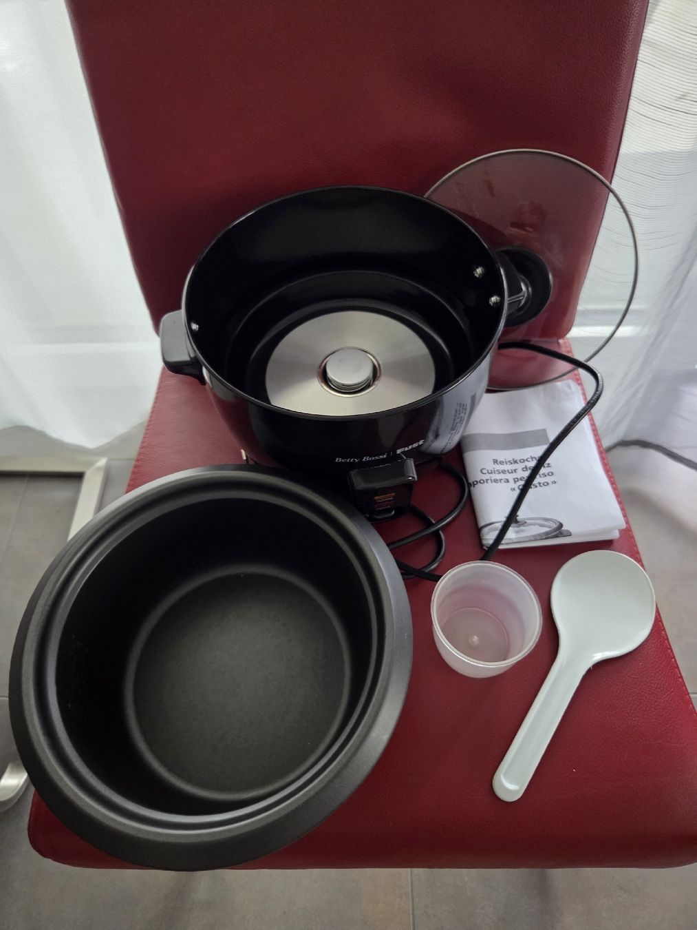 Betty Bossi Elettrodomestici da cucina: Reiskocher Betty Bossi "Gusto" Fust – Usato da Wattenwil venduto da Prettysunshine 1