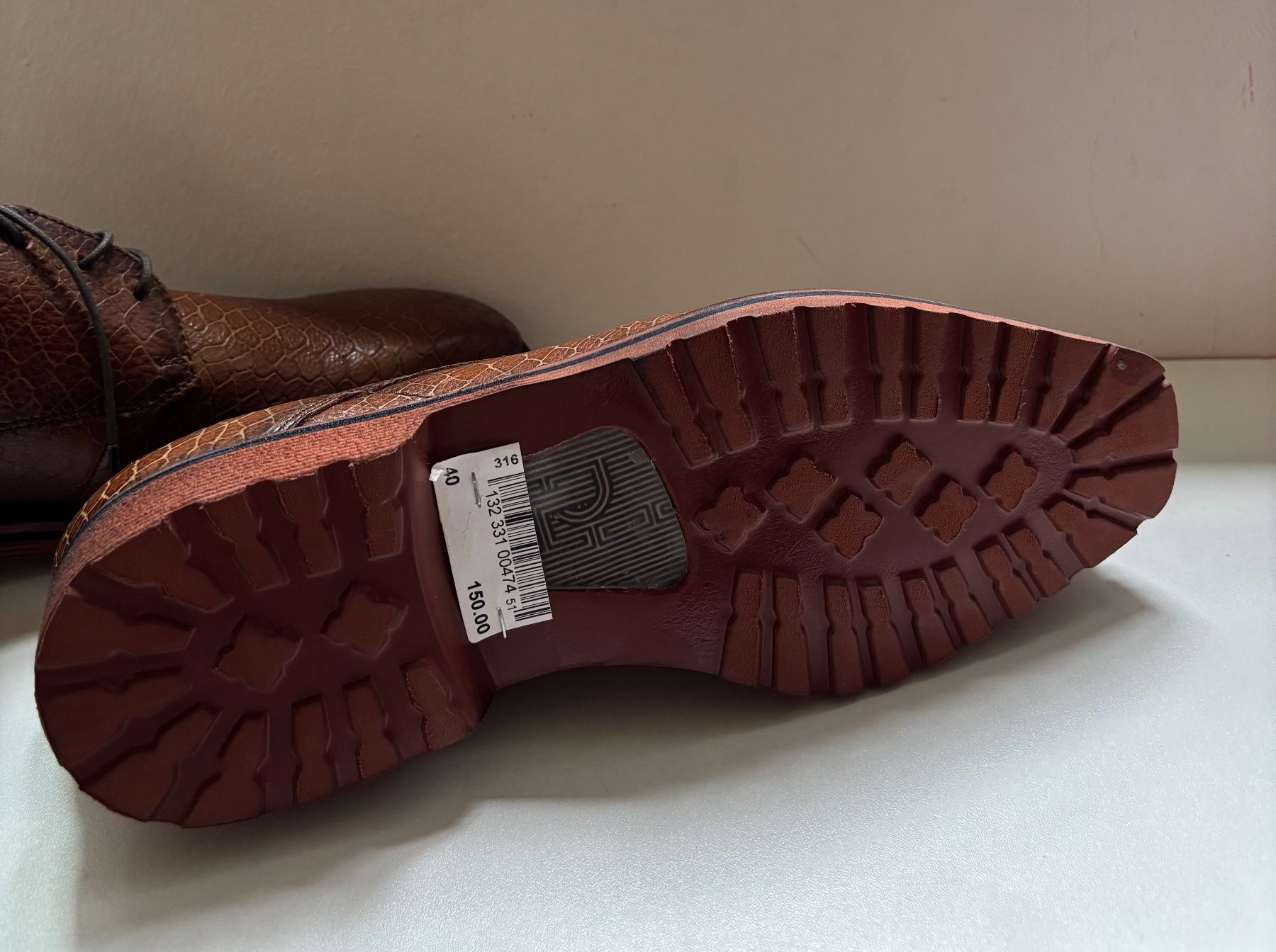 Daniel Hechter Herrenschuhe: DANIEL HECHTER Leder Schnürer Herren, braun, Gr. 40 – Neu und originalverpackt aus Luzern von falena01 5