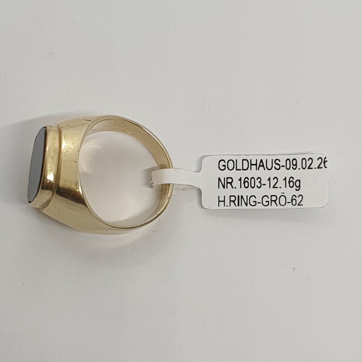 Anelli: Echt 14K Gold Siegelring – Usato da Luzern venduto da Goldhaus-Luzern 3