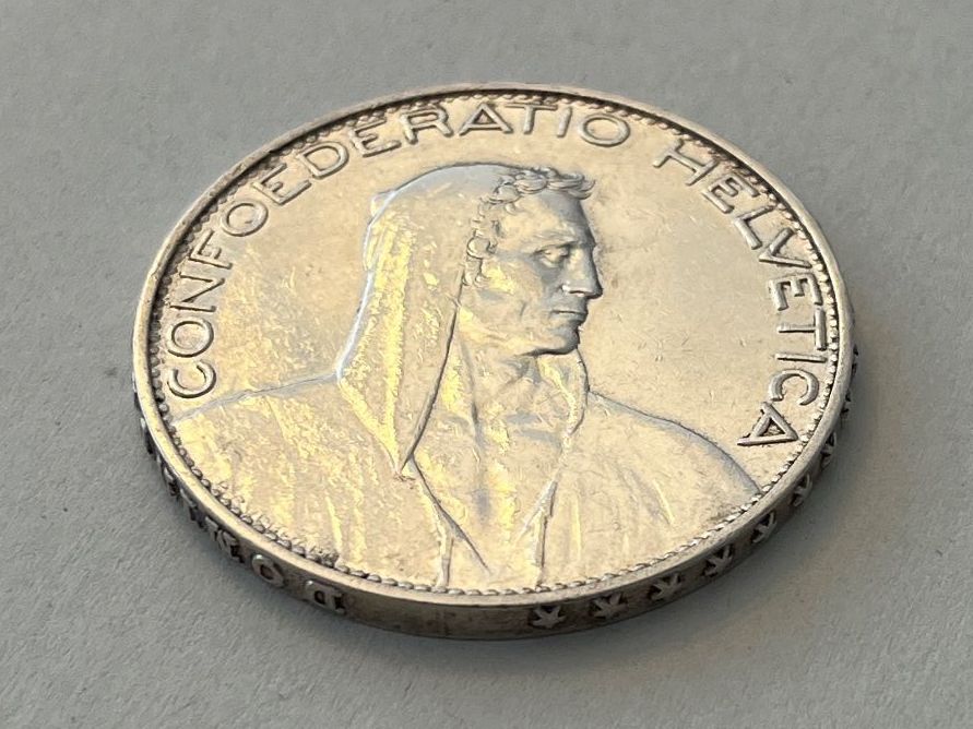 Tutti le monete: 5 Franken 1926, Vorzüglich!!! – Usato da Tägerwilen venduto da Beata1sager