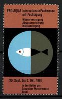 Reklamemarke Basel, Pro Aqua Fachmesse 1