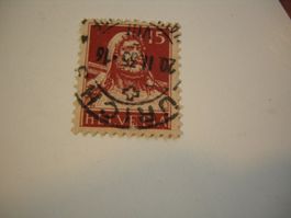 20.II.35. TELLBRUSTBILD, Z 173, GERIFFELT, SBK 120.00