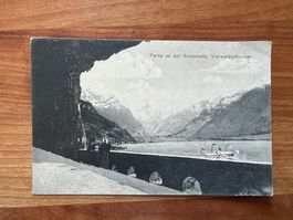 AK  1Axenstrasse uralt  ungelaufen (G1581)