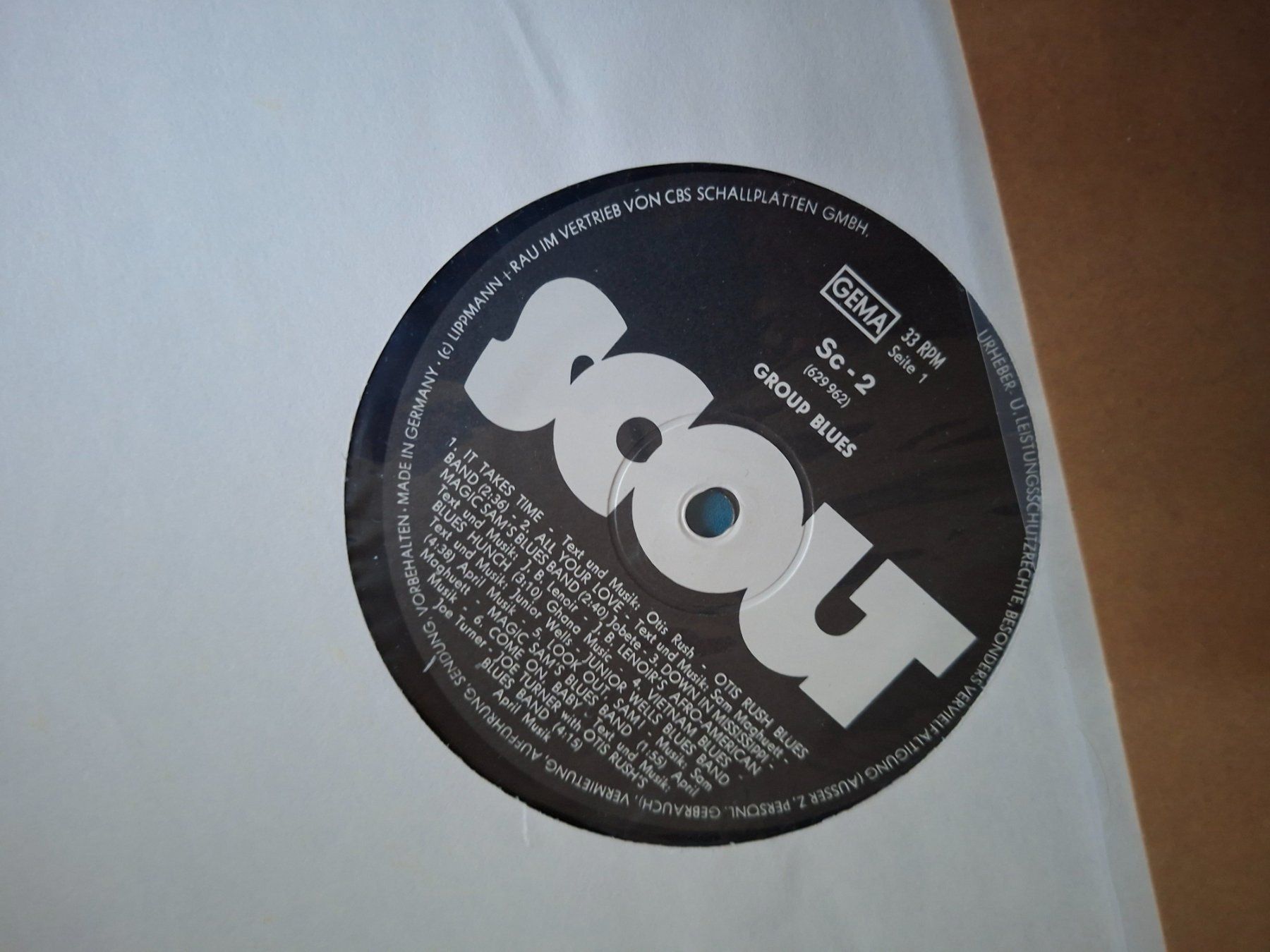 Vinyles: Look out, Sam! LP, Scout, Group Blues, SE 2 – D'occasion à Burg AG par ..machine_rec.. 1