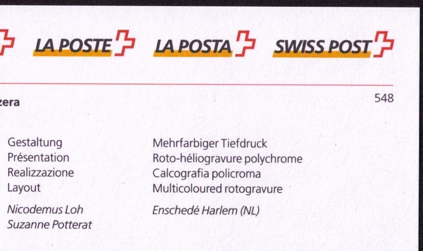 Tutti i francobolli: 2001_Sammelblatt SINGAPUR-SCHWEIZ_Blocks BEIDER Länder !! – Usato da Marthalen venduto da Ch_quality 4