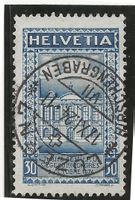 LUZERN 7  17.11.24 auf Zu#168B Mi#193B; Abart 1.09 [14B12]