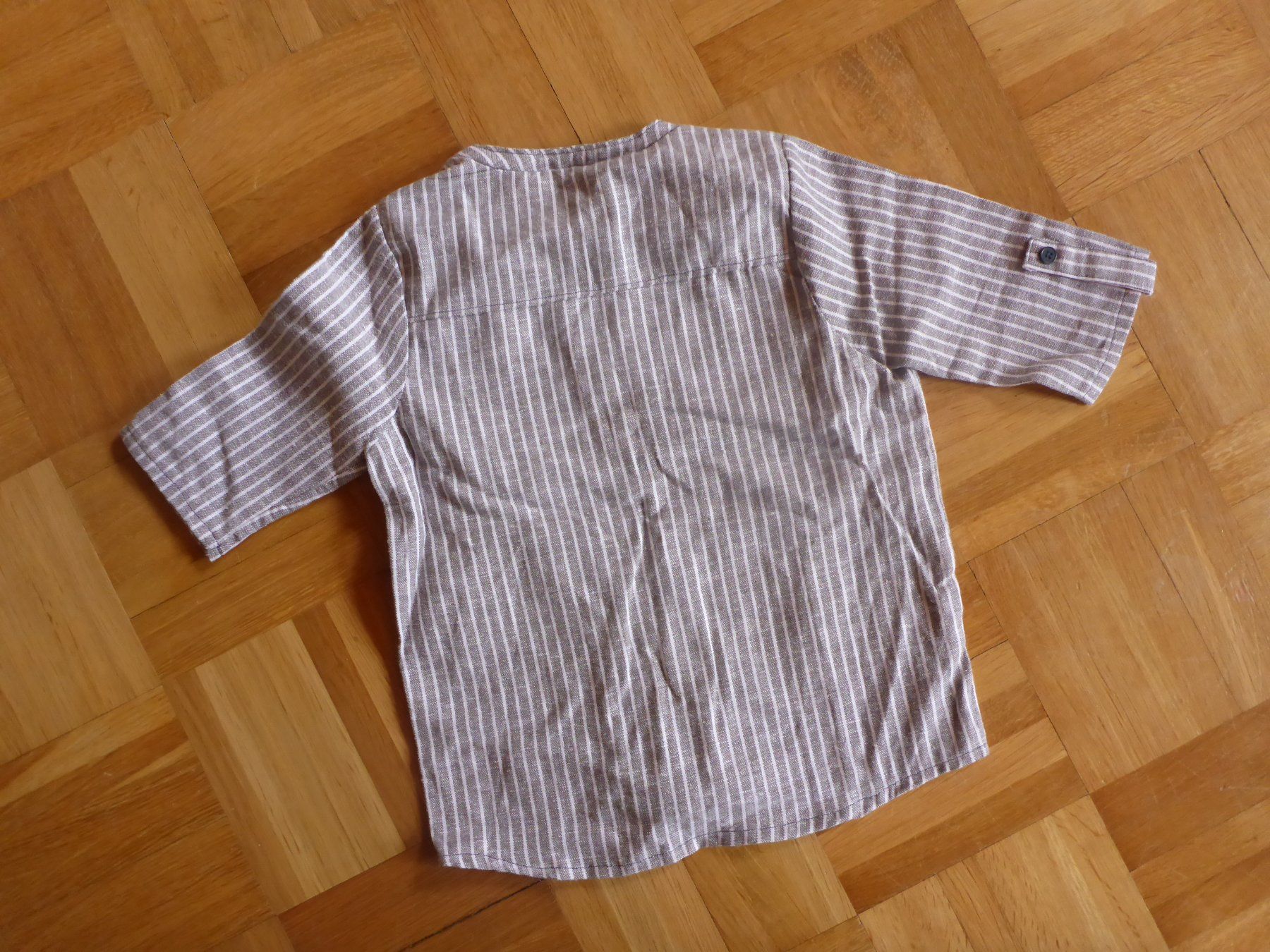 Camicie, T-shirt & Polo: Michel-Hemd aus Leinen NEU 116 – Nuovo (secondo la descrizione) da Langnau i. E. venduto da chebsli 1