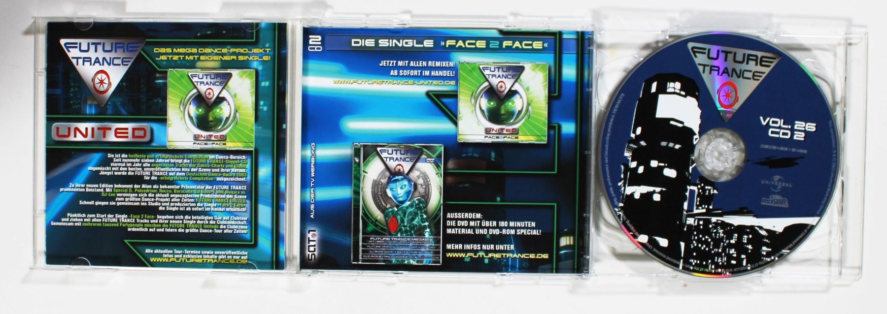 CD: 2CD - FUTURE TRANCE - 40 TOP TRANCE HITS 2003 Vol. 26 – Usato da Brüttisellen venduto da Collector-Corner 2