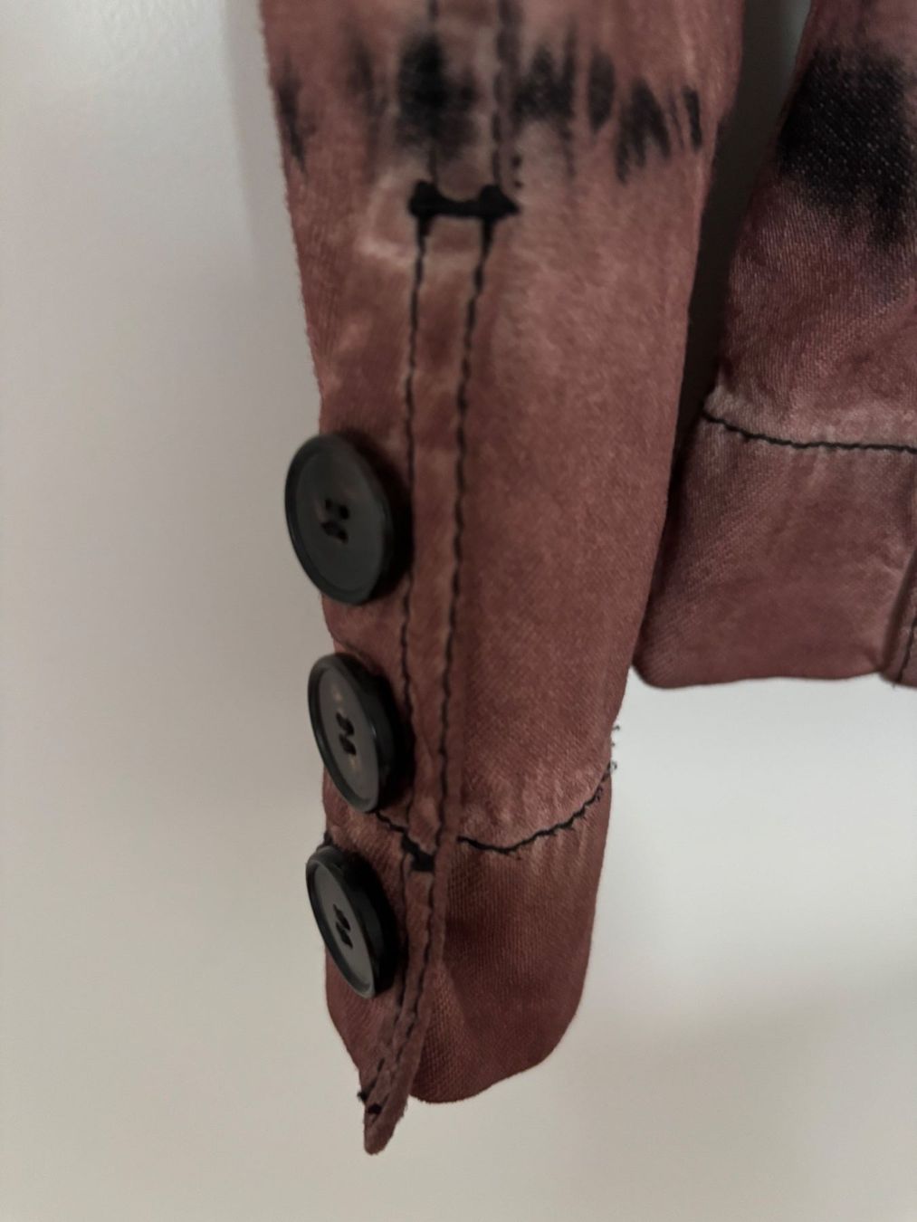 Dior Giacche: DIOR ,taillierter Blazer, Tie-day print, rostrost/schwarz 34 – Usato da Herrliberg venduto da mayfi 7