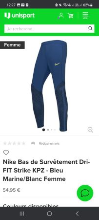 Nike bas survêtement neuf
