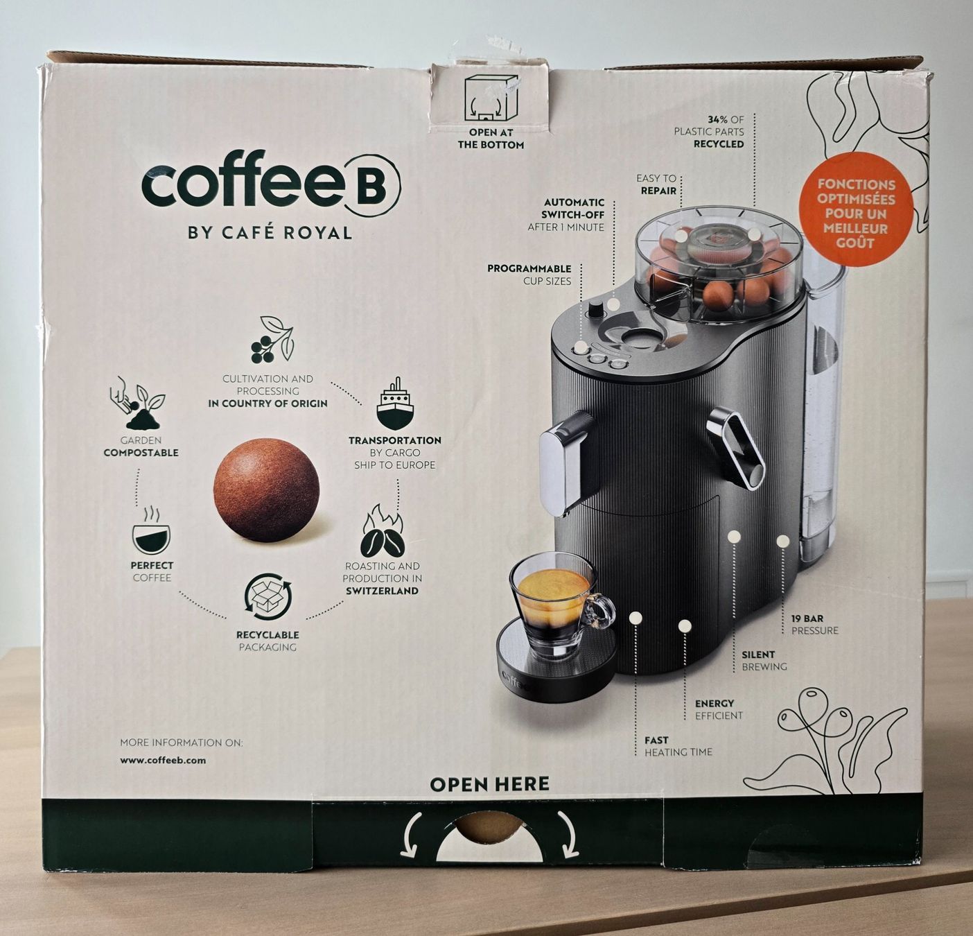 Coffee B Macchine per caffè & Macchine per espresso: CoffeeB-Kaffeemaschine, Globe - Black – Nuovo e nell'imballaggio originale da Arlesheim venduto da bebbirofo01 5