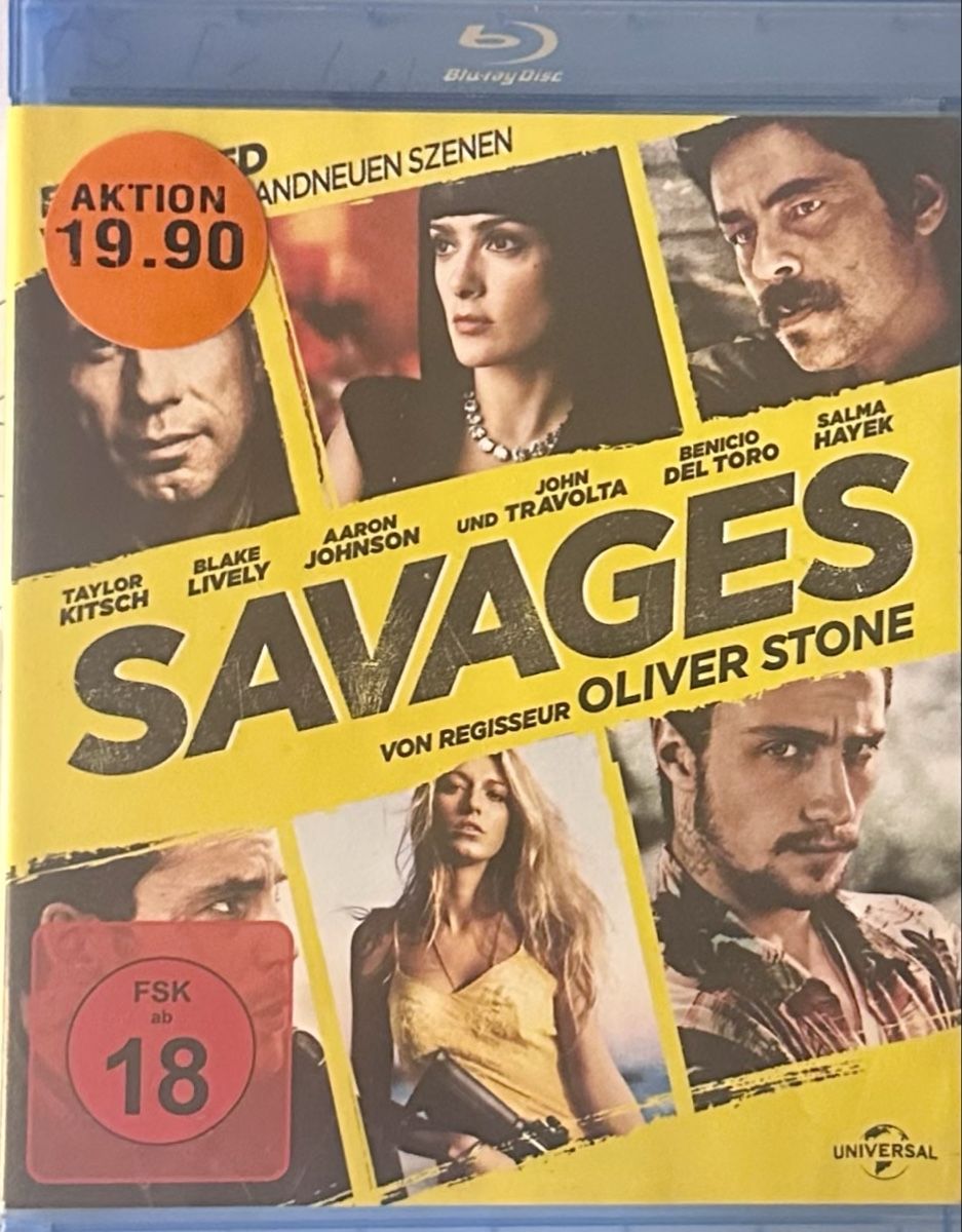 Alle DVDs: Blu-ray Savages Extended Version Oliver Stone neu – Gebraucht aus Malters von Gustov