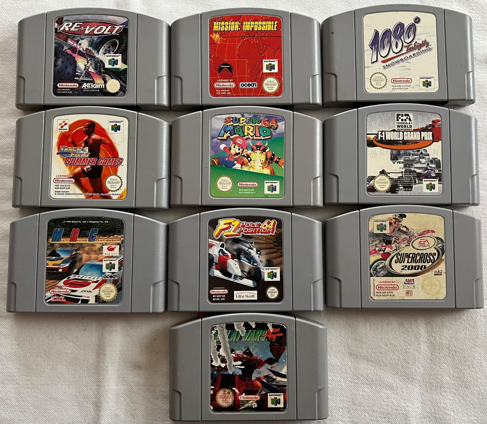 Nintendo Console: Nintendo 64 ink. 3 Controller & 10 Games Top Set – Usato da Rebstein venduto da gimmma 3