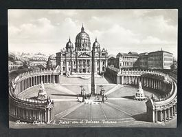Roma - Chiesa di S. Pietro con il Palazzo Vaticano
