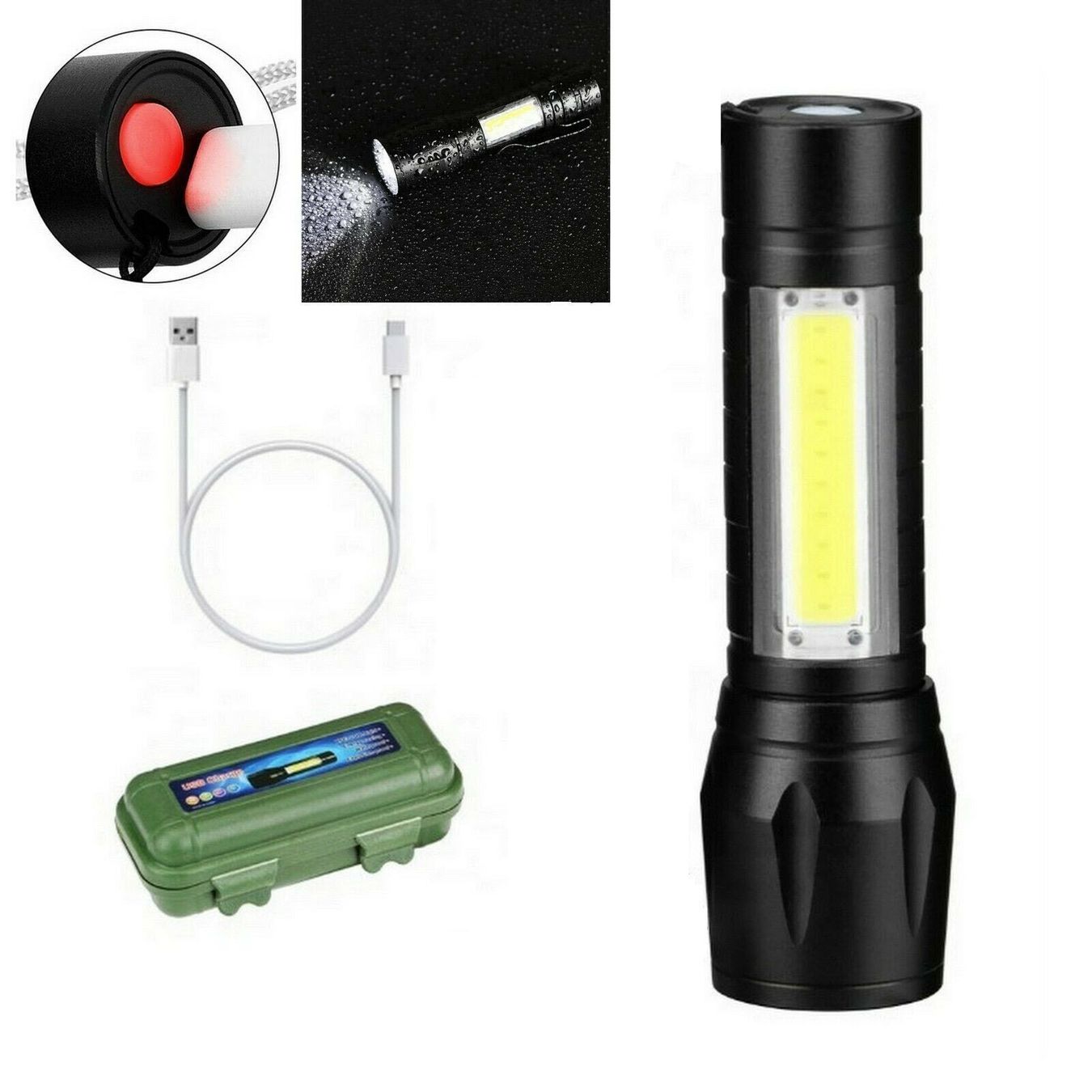 Lampen: Ultra extrem helle mini LED-Taschenlampe – Neu und originalverpackt aus Buchs SG von