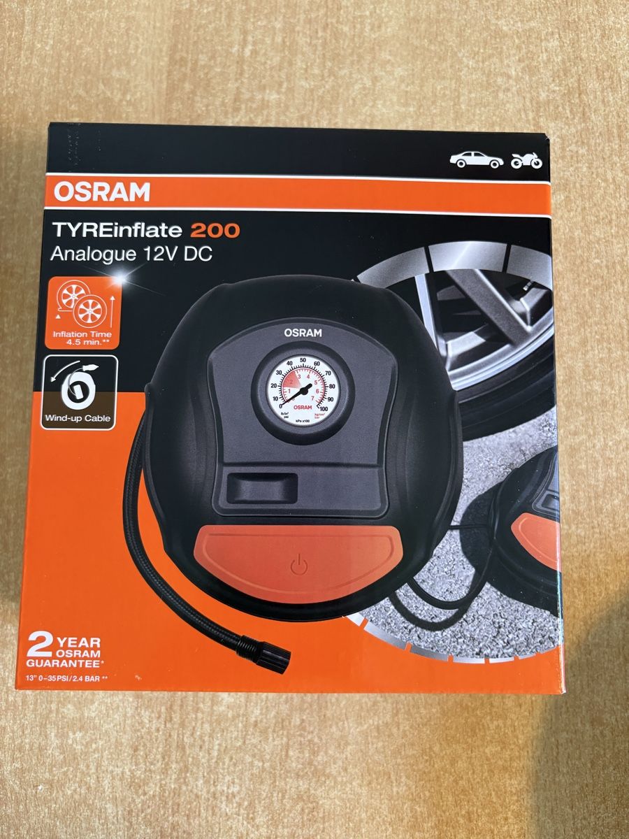 Tutti gli attrezzi: Osram TYREinflate 200 – Nuovo e nell'imballaggio originale da Bettwiesen venduto da wombat90
