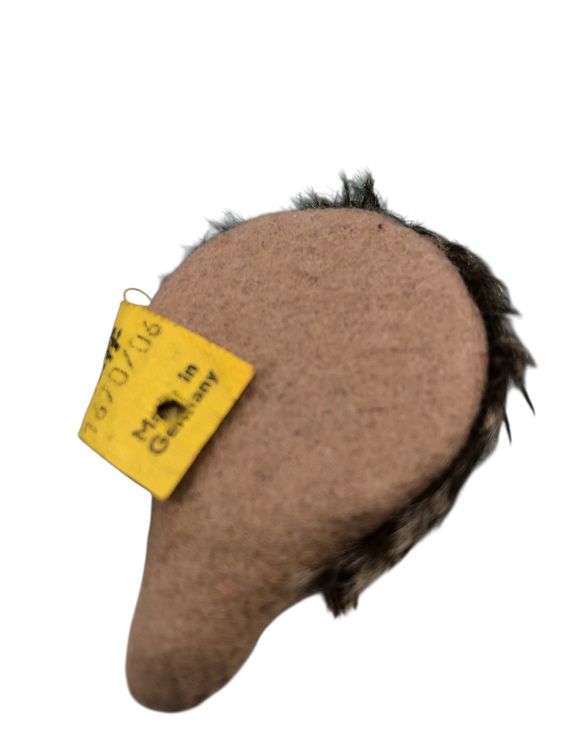 Steiff - " Miniatur Igel" mit Fahne - 6,5 cm lang 2