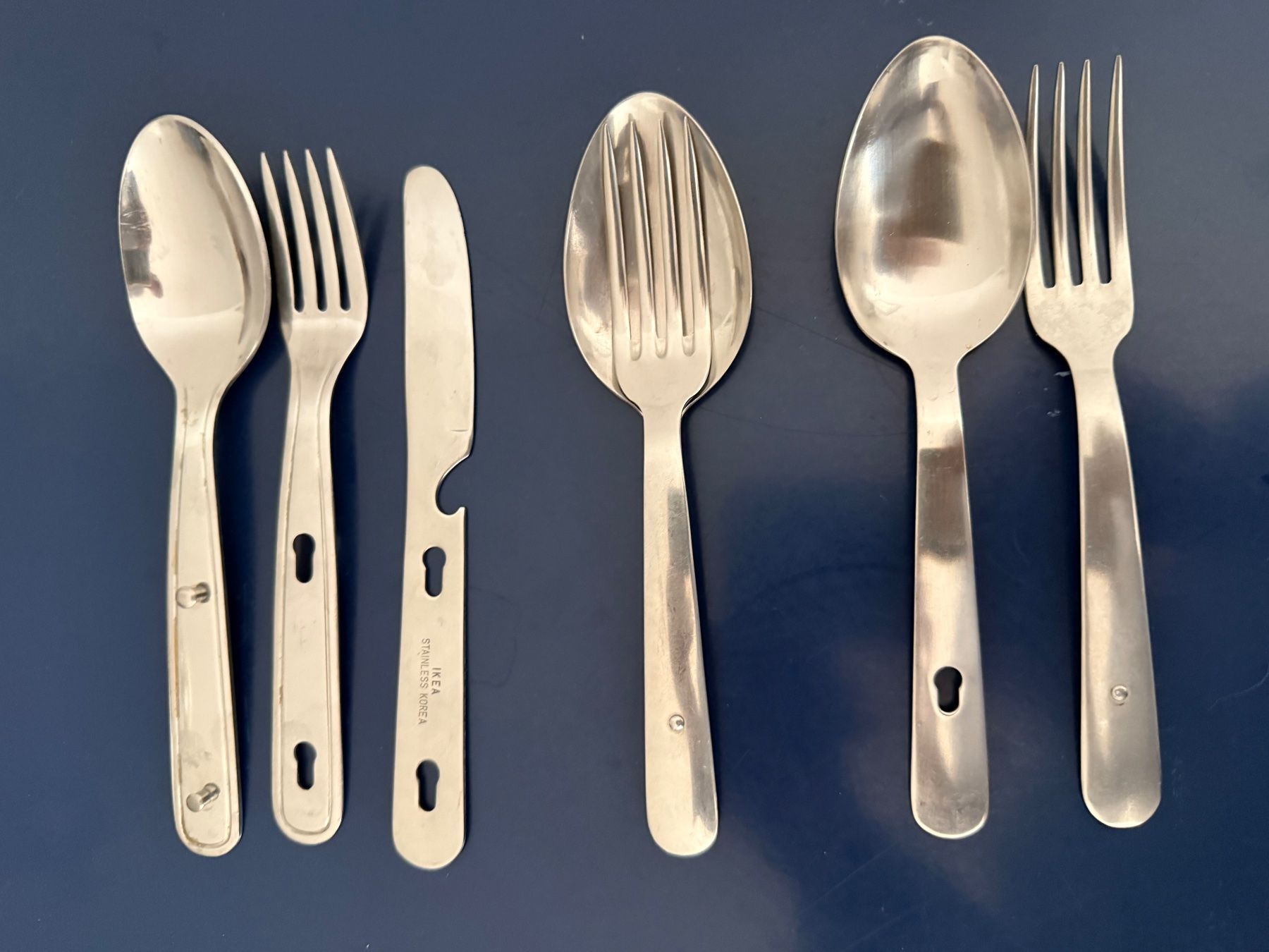 Set di posate: Camping Besteck – Usato da Wangen SZ venduto da hame1945 1