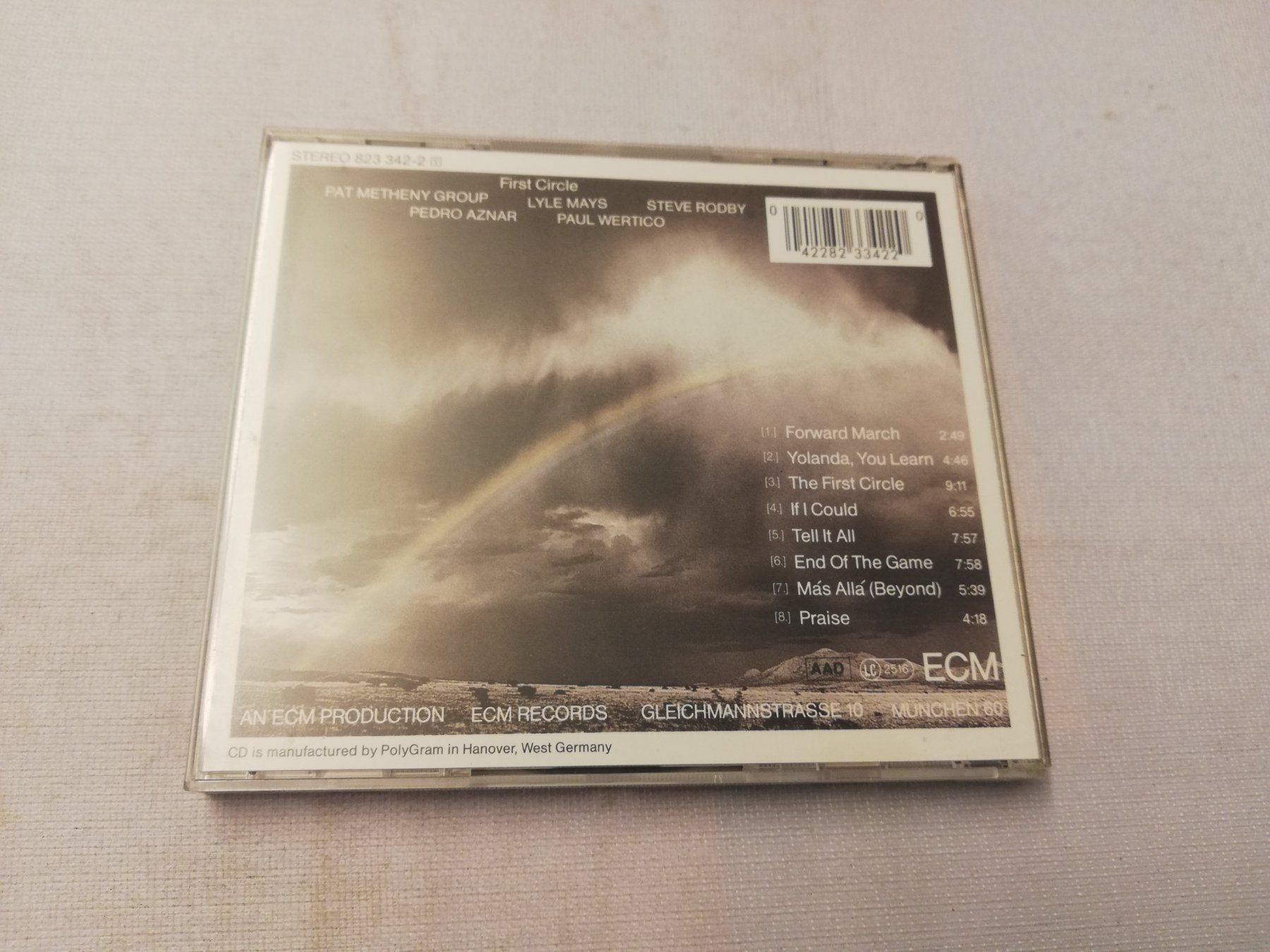 CD: PAT METHENY GROUP - FIRST CIRCLE (ECM) – Usato da Bern venduto da Vinylsound.ch 1