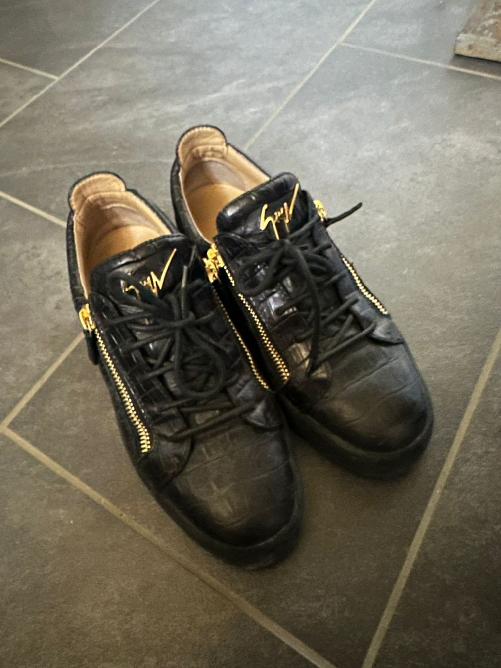 Zanotti Scarpe da uomo: Giuseppe Zanotti Sneaker Black grösse 41 – Usato da Zürich venduto da Djloris1