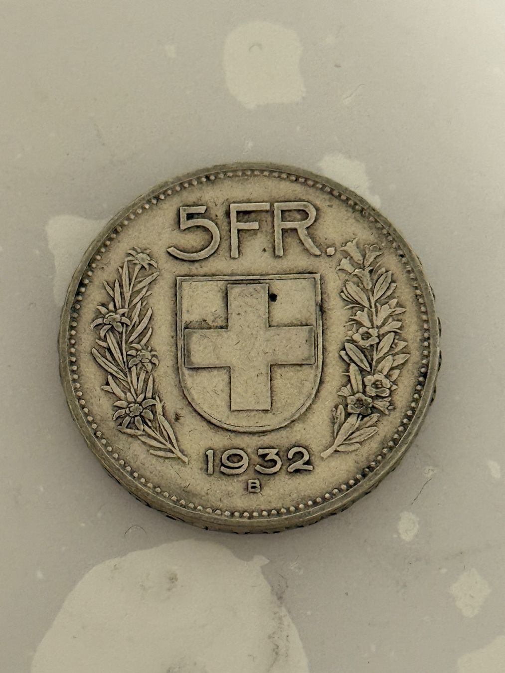 Tutti le monete: 5 Franken 1932  Silber – Usato da Wallisellen venduto da SWISS_SILVER1 1