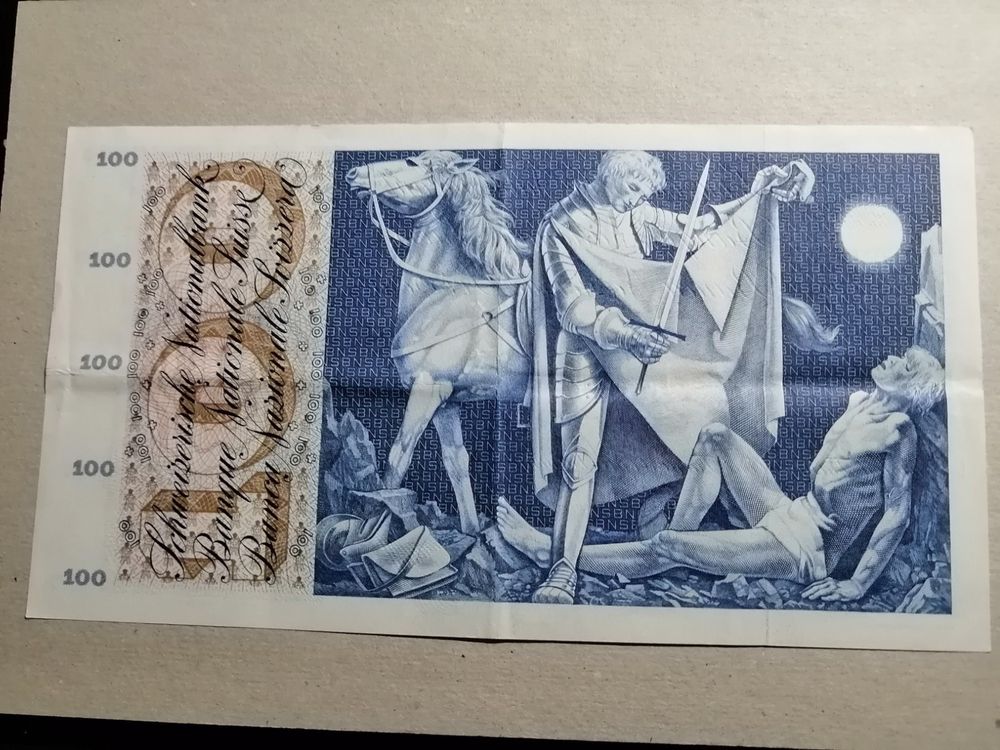 100 francs Suisse 18 décembre 1958 TTB no:22B62369 2