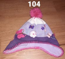 Wintermütze Mädchen, Gr. 104